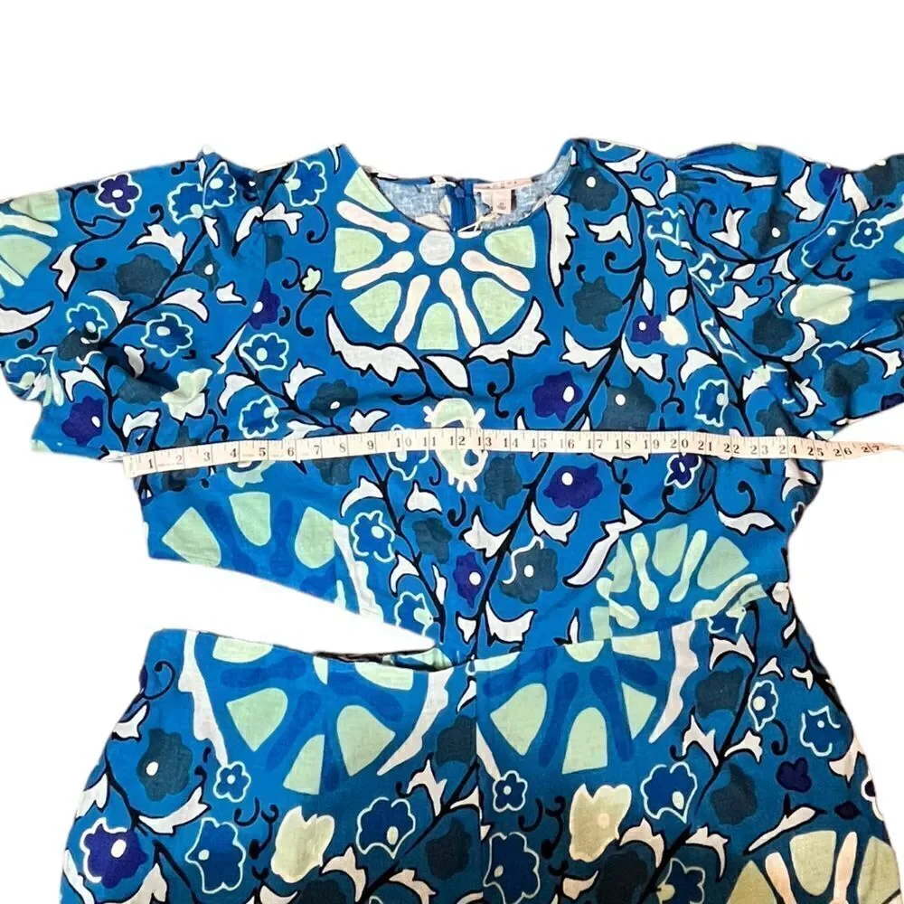 Rhode x Target Blue Zinnia Jumpsuit With Side Cutout,‎ Size 2X, NWT